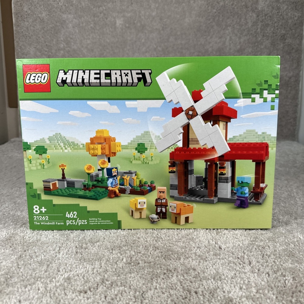 Lego Minecraft The Windmill Farm 21262 NEW Sealed Box B-1